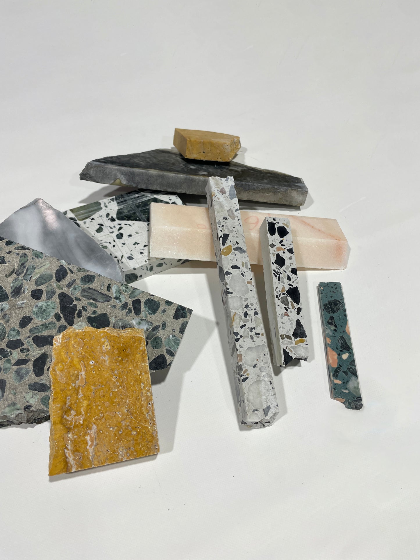 Stone Tiles Offcuts, Small, Mix
