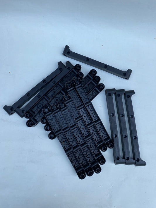 Plastic, Pieces, Black- 80g