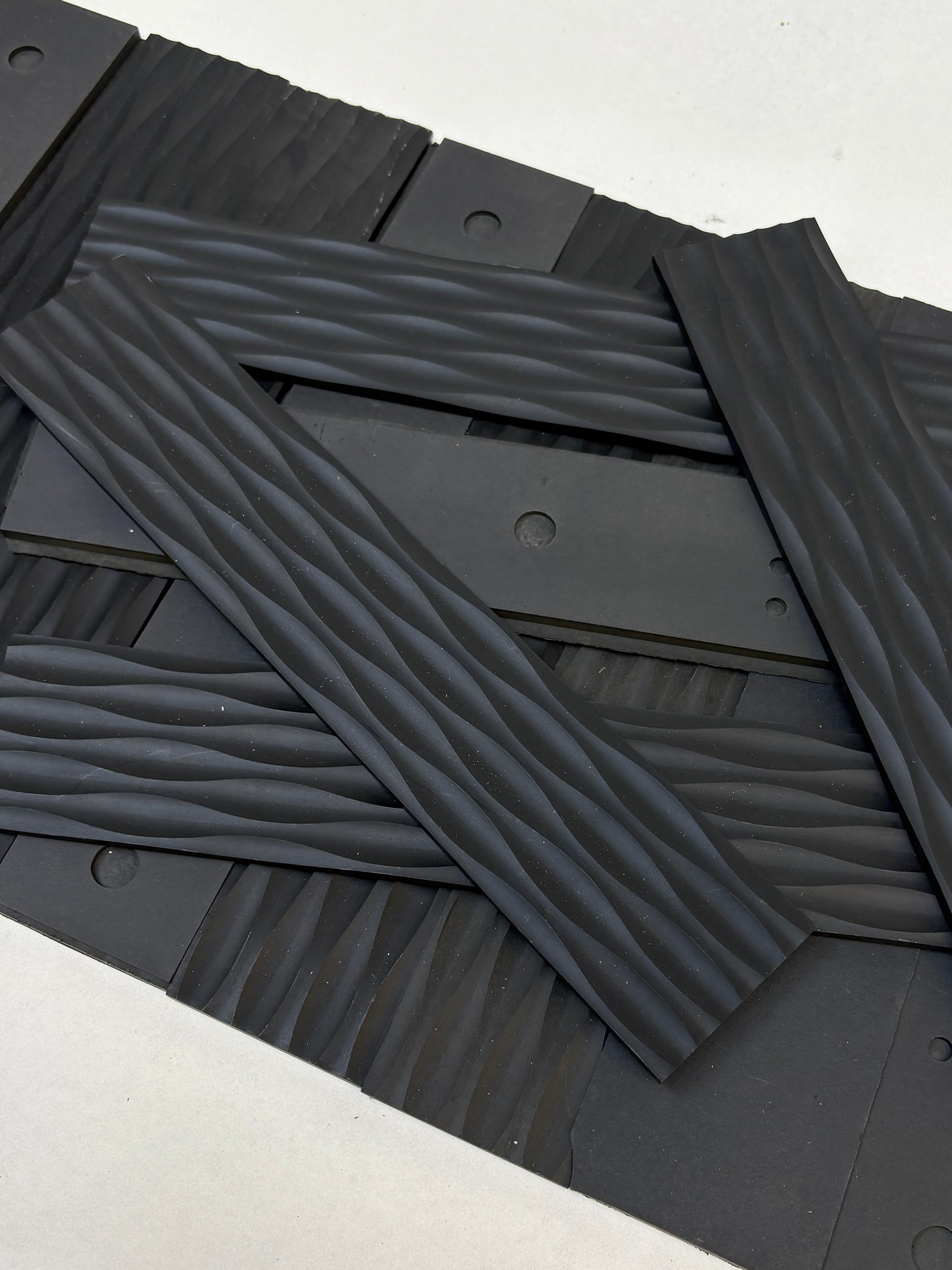 Shaped Surface Matter, Mixed Bundle