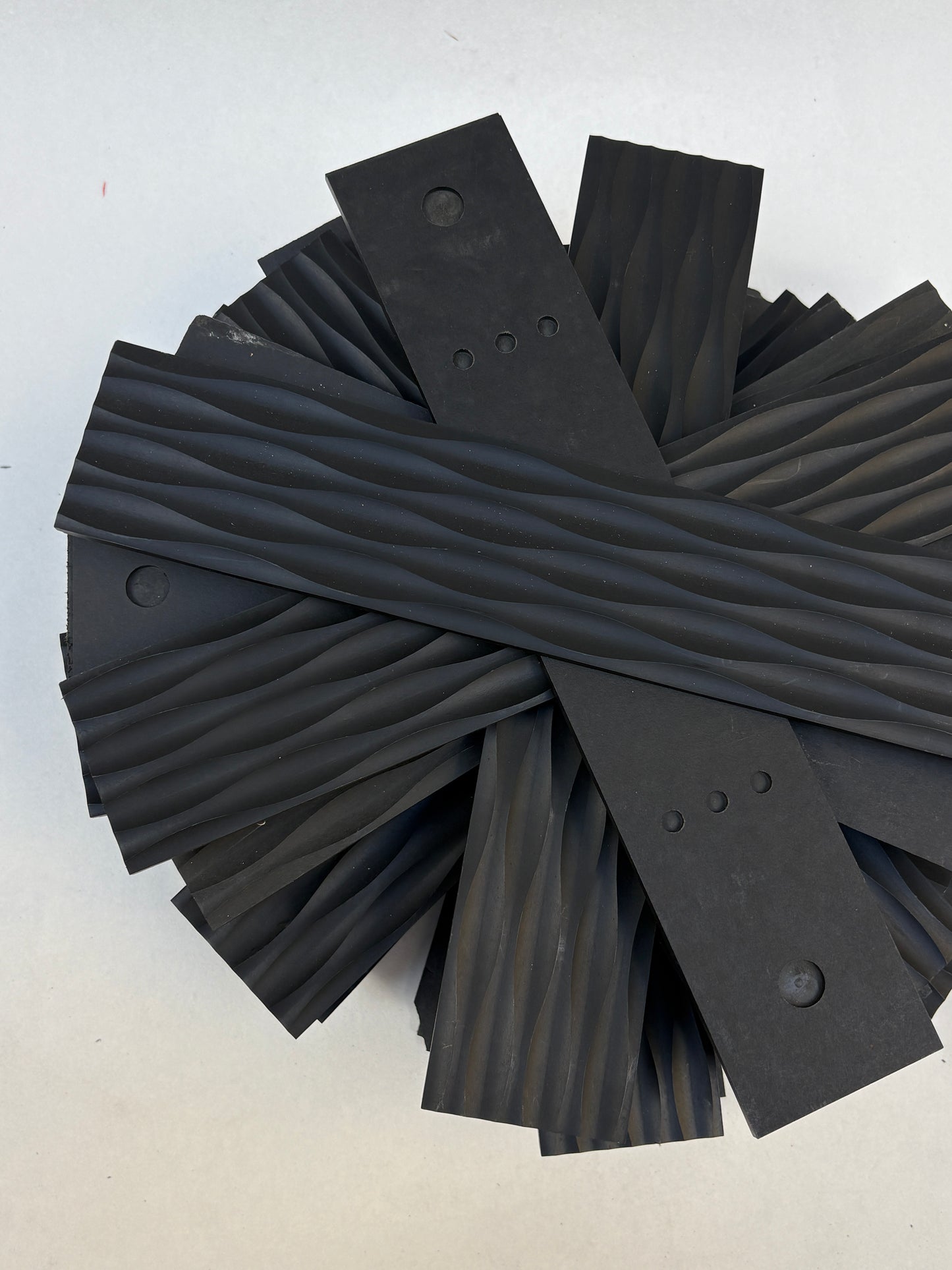Shaped Surface Matter, Mixed Bundle