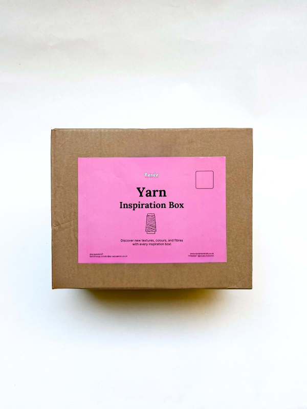 Reclaimed Yarn Inspiration Box for Knitting & Craft | Renee Materials