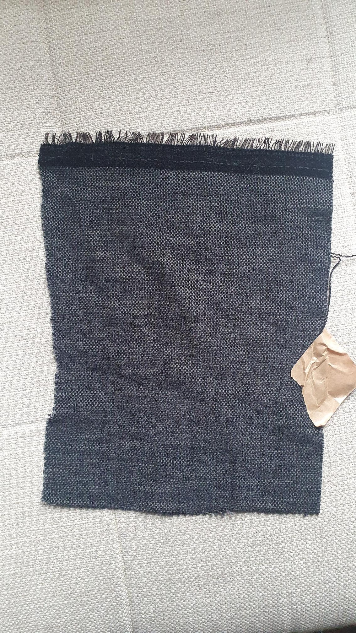Dark blue fabric swatch 