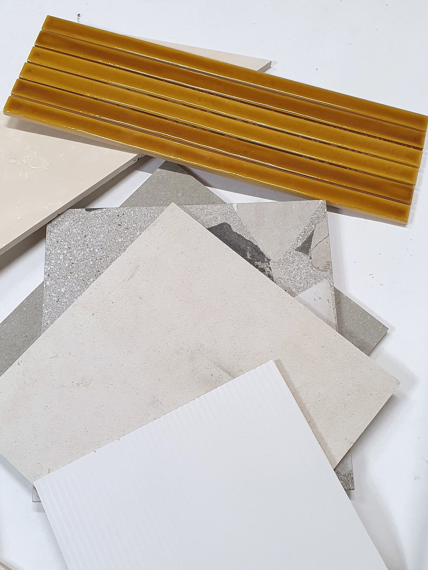 Collection of board in various patterns and colours 