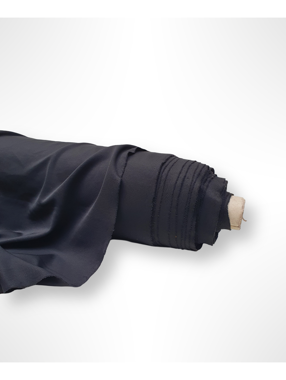 Roll of lycra spandex fabric in black 