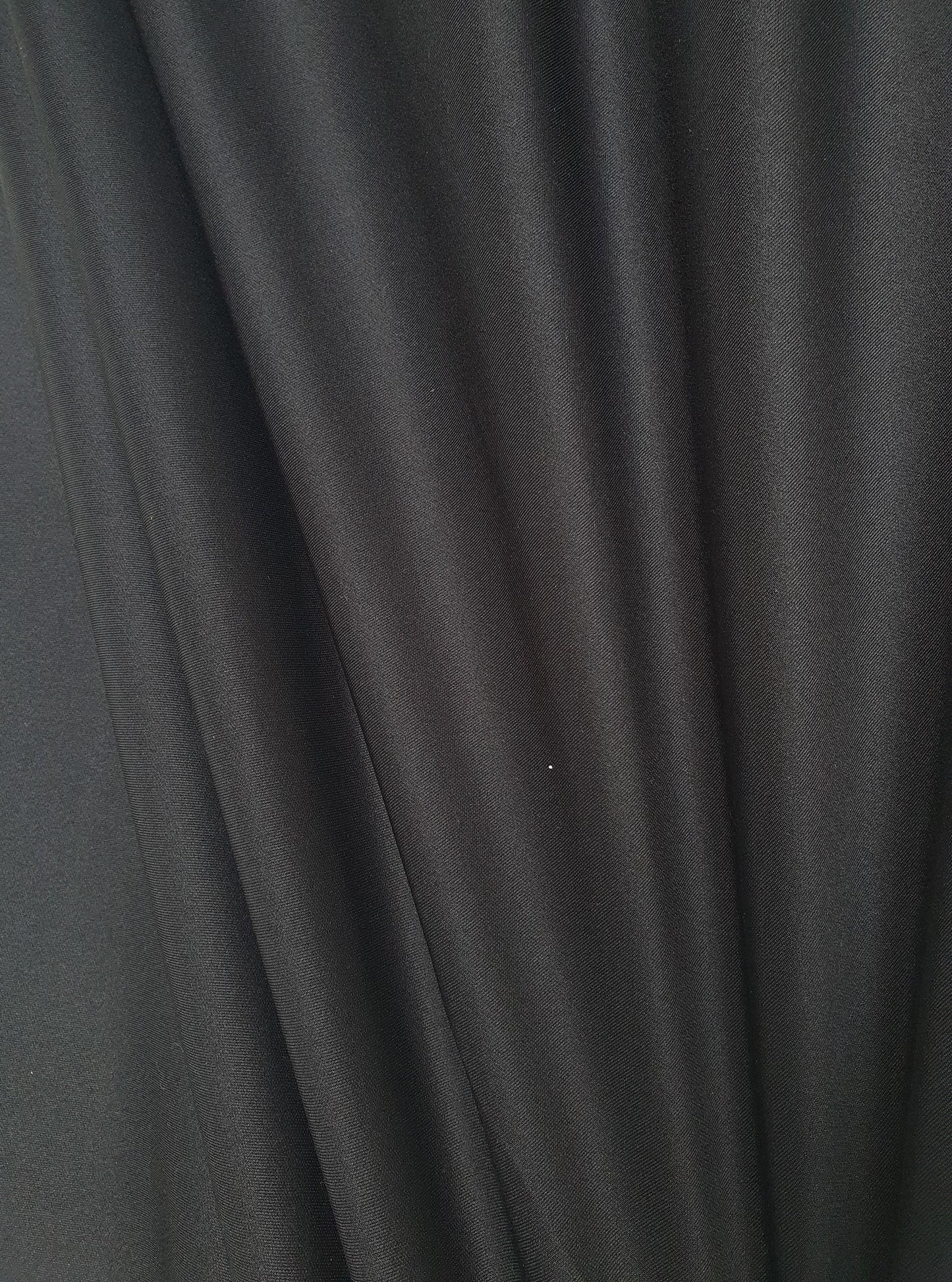 Close-up of lycra spandex fabric in black 