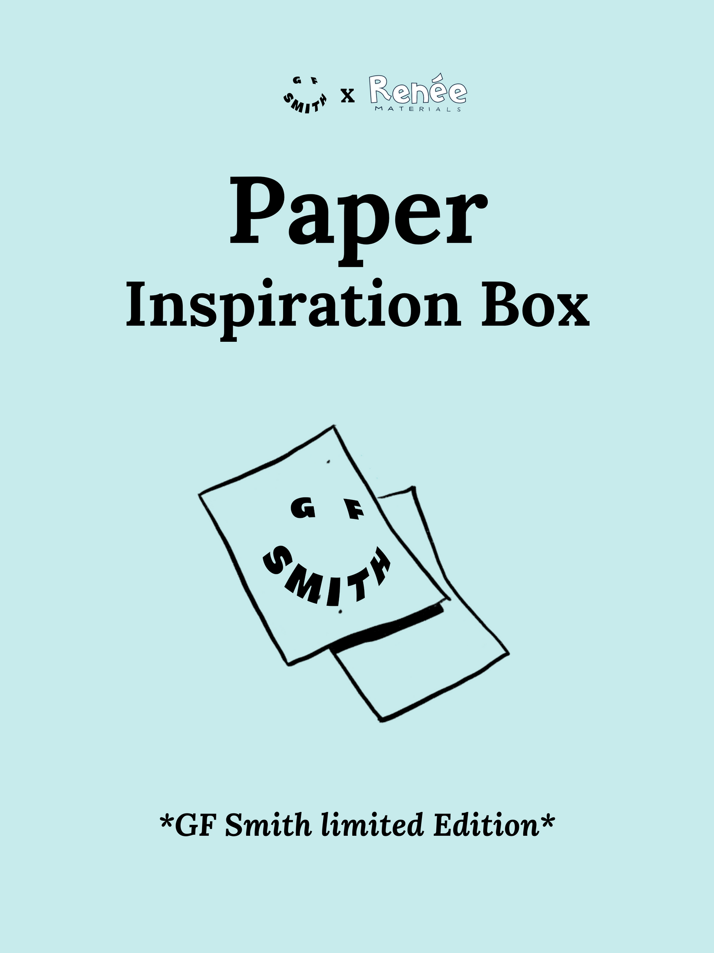 A poster of a GF Smith paper inspiration box 