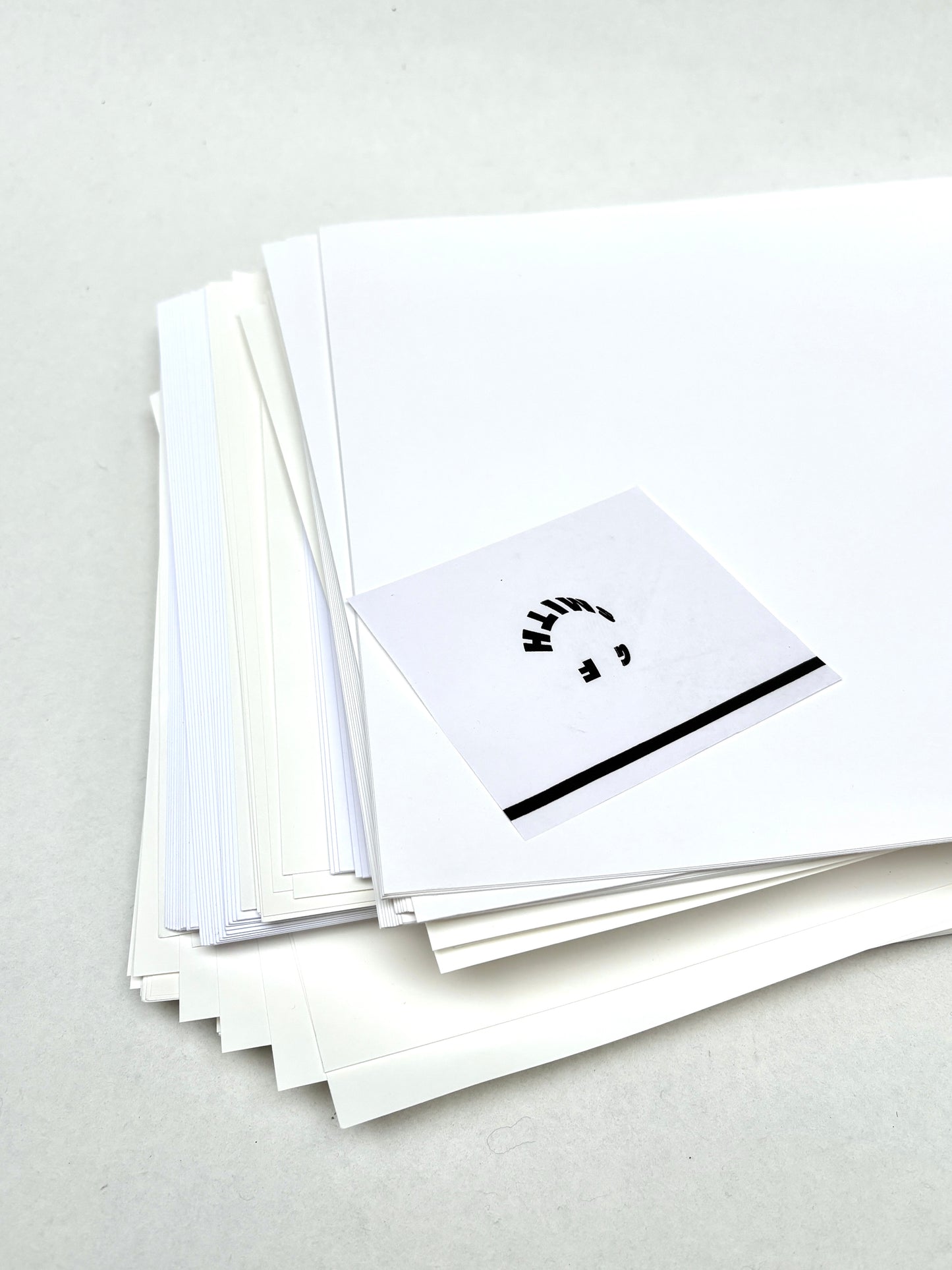 Stack of GF Smith white paper 