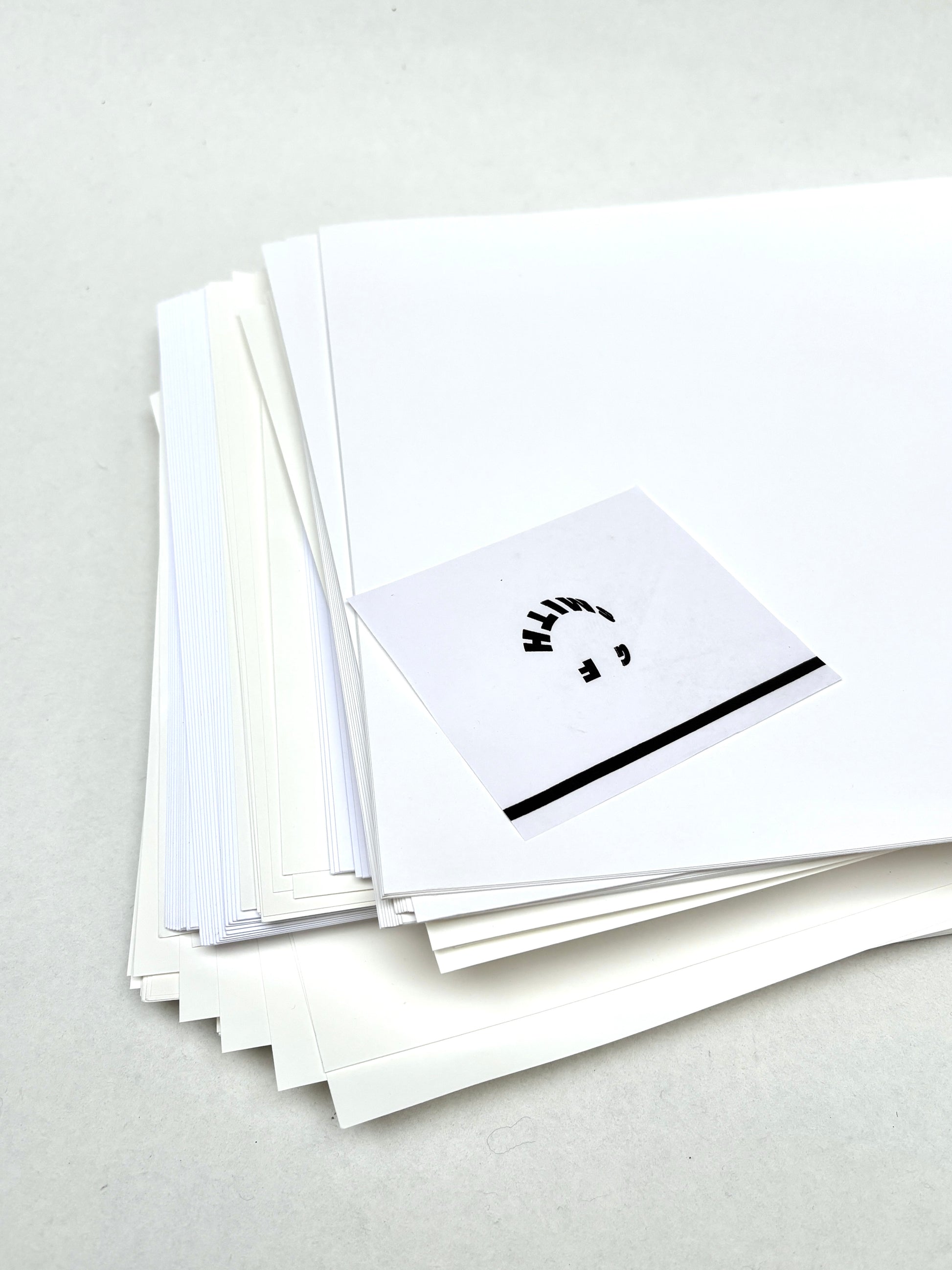 Stack of GF Smith white paper 