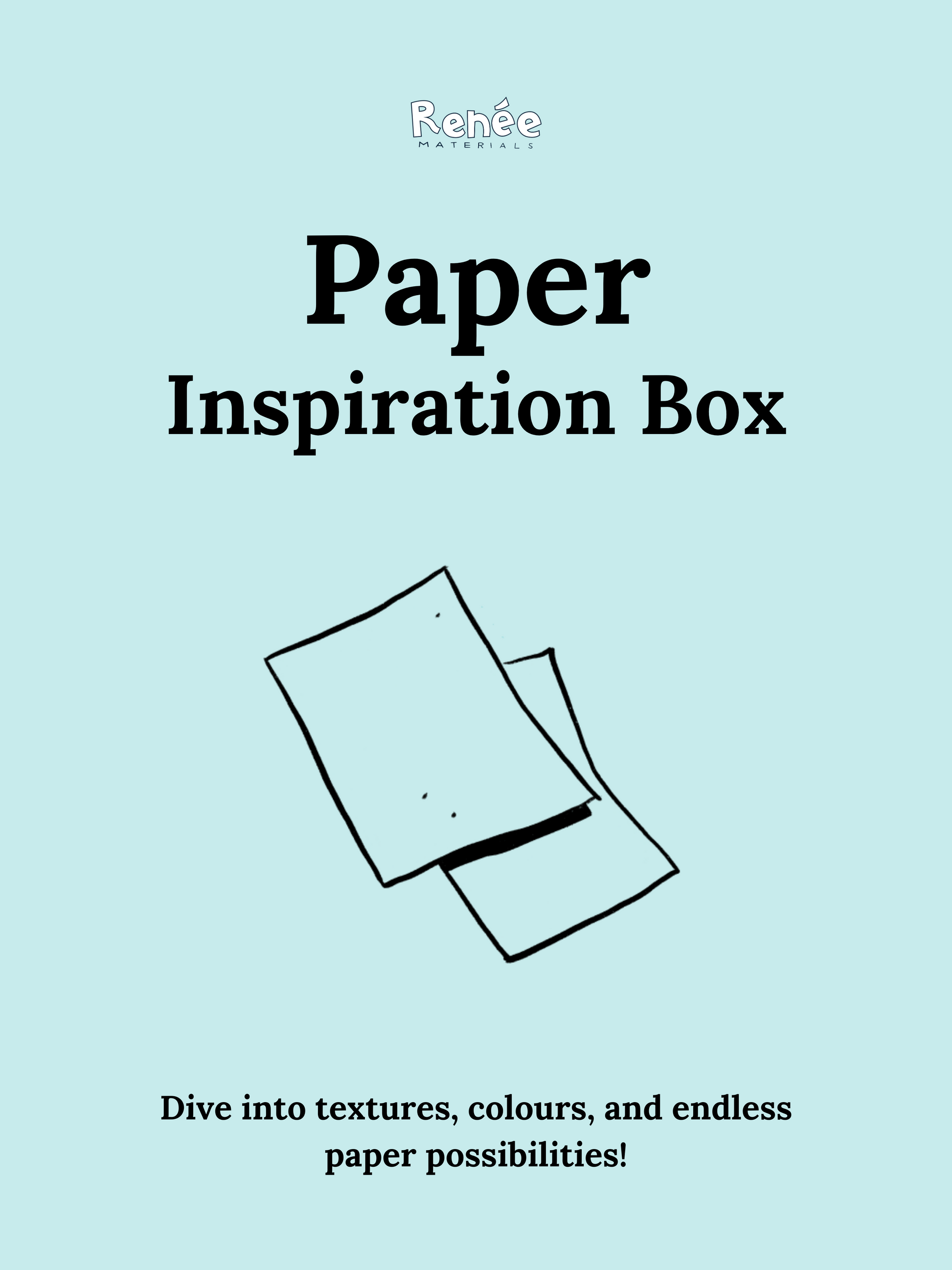 A poster of paper inspiration box